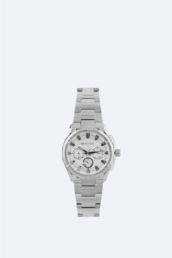 Avva Erkek Gümüş Rengi Metal Saat B009036