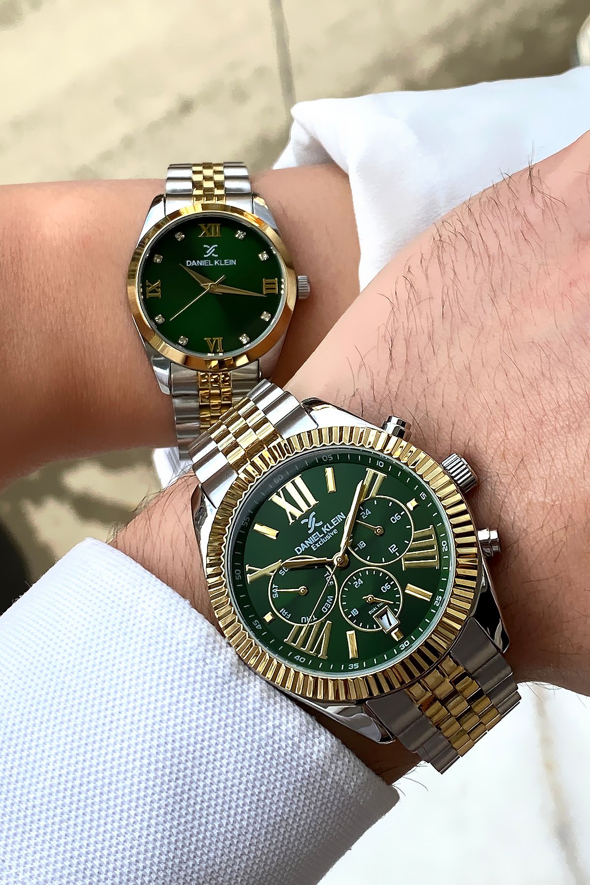 Daniel Klein %100 Orijinal Lüks Çelik Su Geçirmez 2 Yıl Garantili Sevgili Çift Saati Bileklik Hediyeli