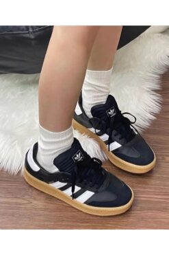 adidas Samba Xlg Unisex Günlük Ayakkabı Sneaker Siyah