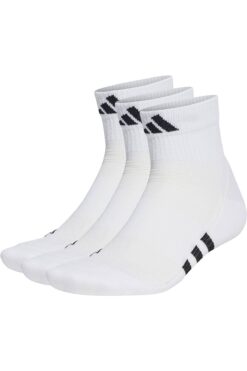 adidas Performance Cushioned Mid-cut Çorap - 3 Çift Beyaz Çorap Ht3450