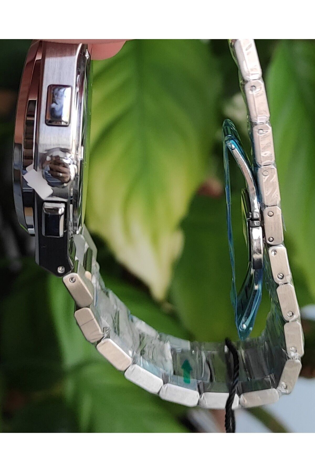 Daniel Klein Exclusive Multi Fonksiyonel Yeşil Kadran, 3 Atm Erkek Gümüş Renk Metal Kordon Kol Saati - Görsel 5