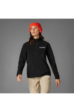 adidas Multi Essentials 1/2 Zip Fleece Fermuarlı Üst