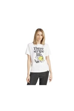 adidas W Positive T Kadın Günlük Tişört IX6455 Beyaz