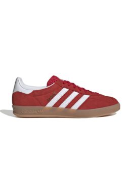 adidas Gazelle Indoor Erkek Günlük Ayakkabı JI2063 Kırmızı
