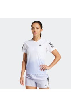 adidas Own The Run Climacool Colorblock Kadın Antrenman Tişörtü (JC9889)