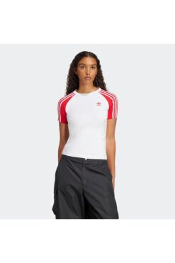 adidas Kadın Beyaz T-shirt 3s Slım Tee Jd0835