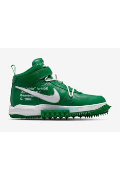 Nike Air Force 1 Mid Off-white Pine Green - Dr0500-300 Unisex Spor Ayakkabı