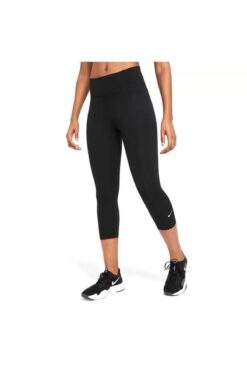 Nike One Dri-fit Dd0245-010 Siyah Kadın Antrenman Taytı
