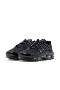 Nike Air Max Plus Surfaces With Toggle Laces and in "Black/Metallic Silver" FZ2770-001
