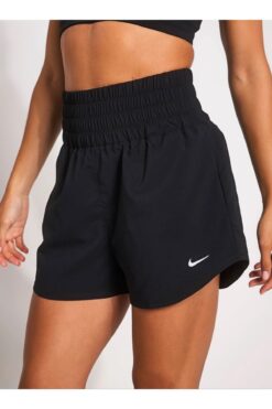 Nike One Dri-Fit Ultr High Rise 3 Br Kadın Siyah Şort DX6642-010