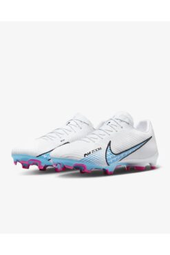 Nike Zoom Vapor 15 Academy Fg/mg Erkek Beyaz Futbol Krampon Dj5631-146 (1 BEDEN DAR KALIP)