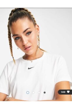 Nike Sportswear Standart Kesim T-shirt Unisex Nakış Mini Swooslu Tişört CNG-STORE