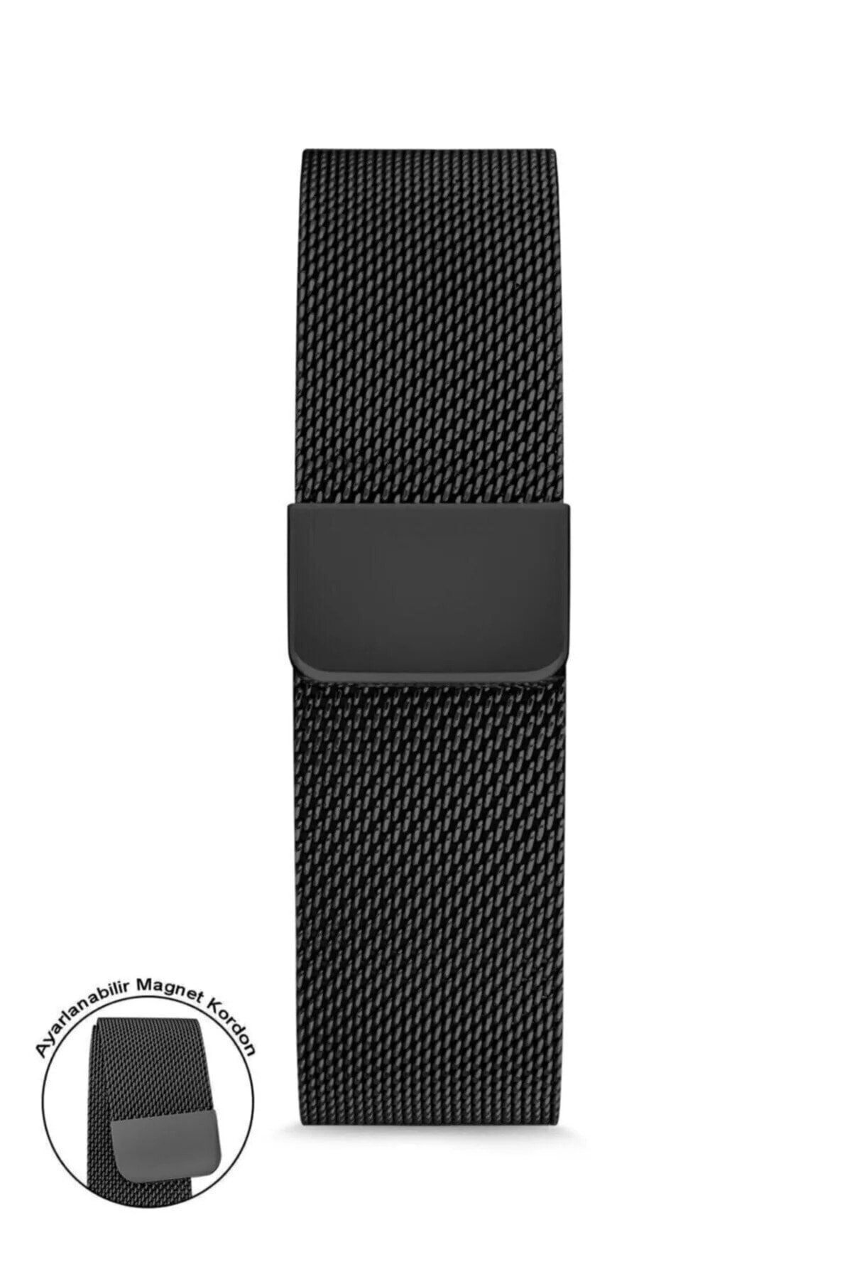 Spectrum Unisex Hasır Dokumalı Dokunmatik Mıknatıs Kordonlı Saat ( Akkılı Saat Değildir ) - Görsel 2