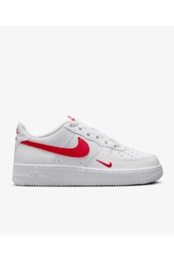 Nike Air Force Beyaz-Kırmızı Spor Ayakkabı