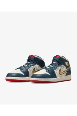 Nike Air Jordan 1 Mid SE Genç Çocuk Ayakkabısı.