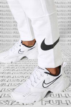 Nike Air Heights White Sneaker Hakiki Deri Ve Tekstil Günlük Spor Ayakkabı Beyaz