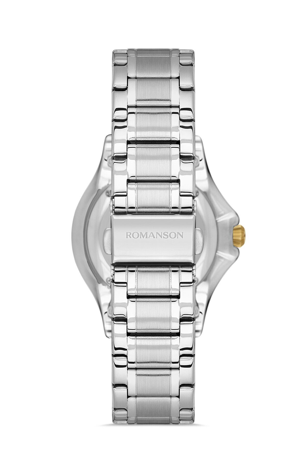 Romanson Ca5a10mmwca1r2 Çelik Kordon Gümüş Renk Takvimli Erkek Kol Saati - Görsel 2
