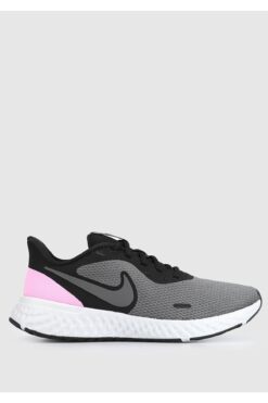 Nike Revolution 5 Gri Kadın Koşu Ayakkabısı Bq3207-004