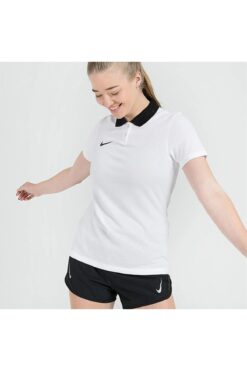 Nike Park 20 Kadın Beyaz Klasik Yaka Polo Tişört