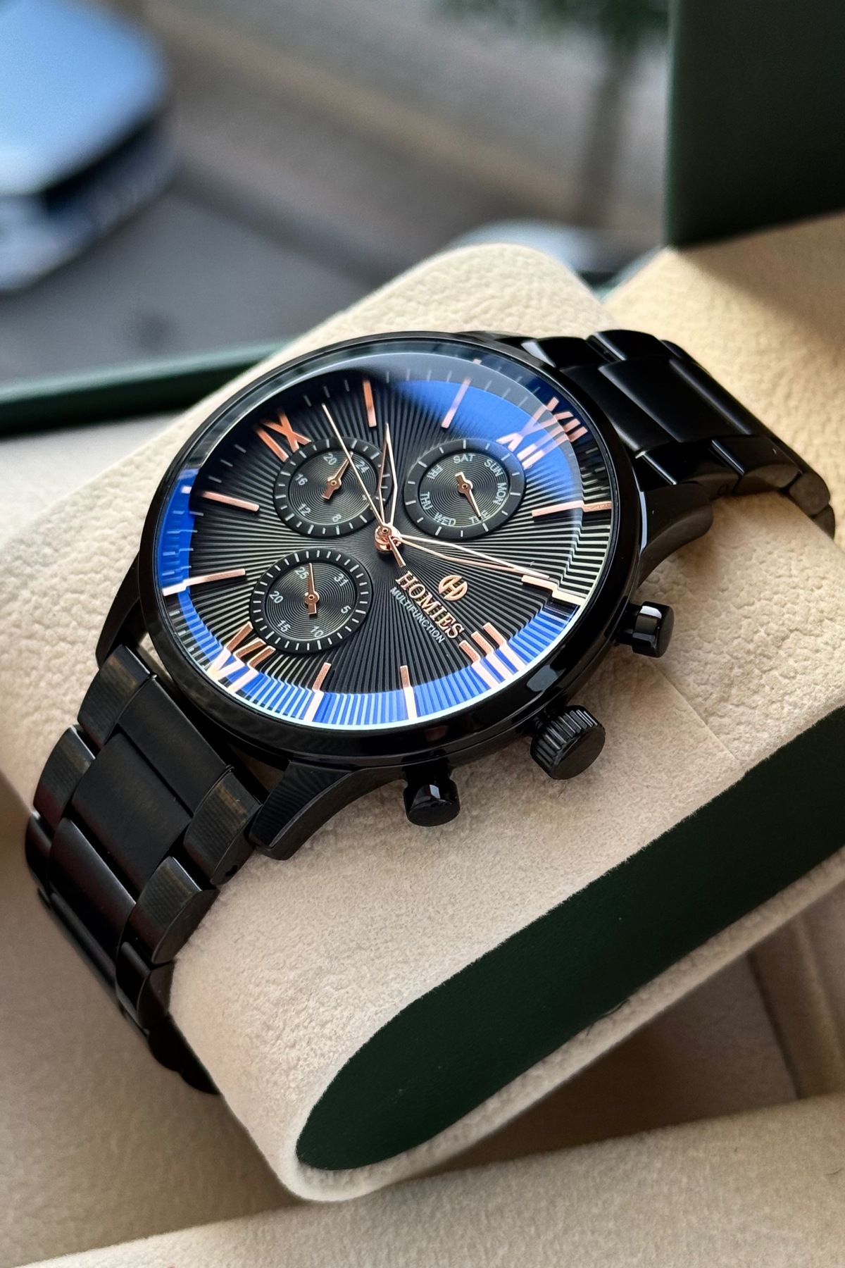 Homies ERKEK KOL SAATİ 2 YIL GARANTİLİ TÜM FOKSİYONLARI AKTİF HEDİYELİK KUTUSU VE BİLEKLİK HEDİYELİ - Görsel 9