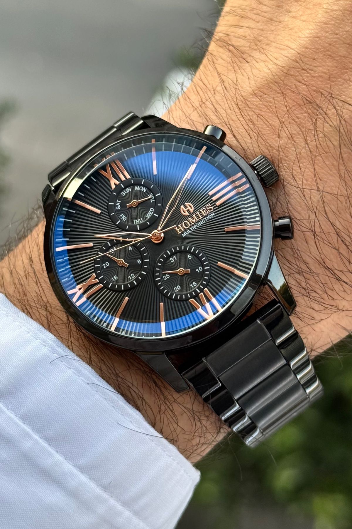 Homies ERKEK KOL SAATİ 2 YIL GARANTİLİ TÜM FOKSİYONLARI AKTİF HEDİYELİK KUTUSU VE BİLEKLİK HEDİYELİ - Görsel 10