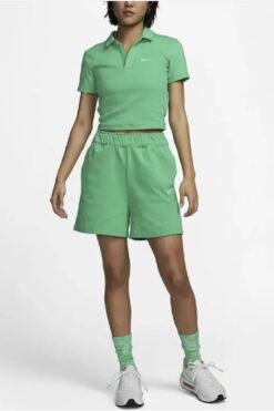 Nike Sportswear Jersey Kadın Yeşil Şort