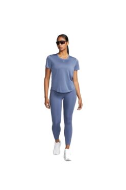 Nike One Dri-Fit Kadın Mavi Antrenman T-Shirt DD0638-491