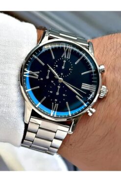 Bimodabu ROMA RAKAMLI GÜMÜŞ RENK ERKEK KOL SAAT