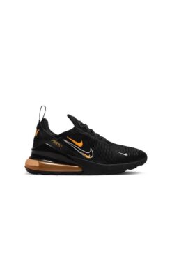 Nike AIR MAX 270 (GS) "BLACK MULTISWOOSH ...