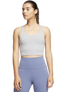 Nike Yoga Luxe Infinalon Crop Top Kısa Atlet Desteksiz Bra