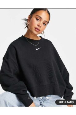 Nike Sportswear Collection Essentials Oversized Kadın Sweatshirt