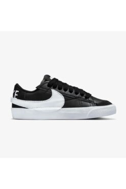 Nike Blazer Low 77 Jumbo Leather Sneaker Kadın Siyah Günlük Spor Ayakkabı