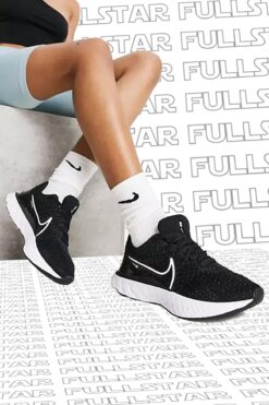 Nike React Infinity Run Flyknit 3 Running Shoes Black Yürüyüş Koşu Ayakkabısı