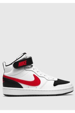 Nike Court Borough Mid Beyaz Unisex Spor Ayakkabı Cd7782-110
