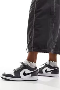 Nike Air Jordan 1 Low Leather Kadın Deri Günlük Spor Ayakkabı