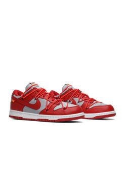 Nike CT0856-600 Dunk Low Off-White University Red