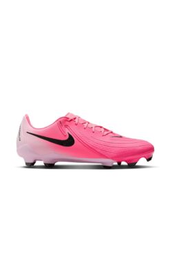 Nike Unisex Çoklu Çim Zemin Kramponu FD6723-600 Pembe Phantom Gx II Academy Fg/Mg