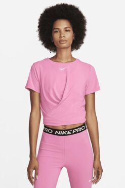 Nike Dri-fıt One Luxe Twist Kısa Kollu Kadın Üstü