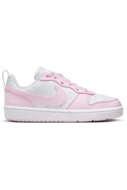 Nike Spor Ayakkabı Court Borough Low Recraft (Gs) Unisex Pembe Sneaker Ayakkabı
