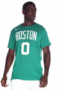 Nike Boston Celtics NBA Erkek Yeşil Basketbol Tişört