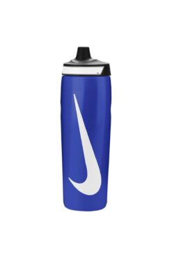 Nike Refuel Water Bottle 24OZ Royal Black White Matara N.101.0867.417.24