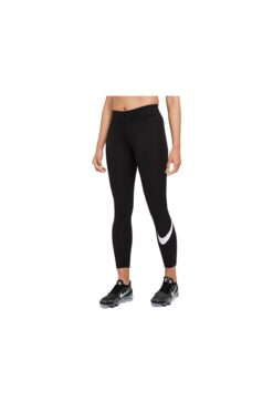 Nike Kadın Günlük Tayt W Nsw Essntl Gx Mr Lggng Swsh CZ8530-010 Siyah