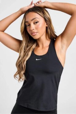 Nike Dri Fit Medium Support Padded Sports 2 In 1 Bra Tank Kadın Orta Destekli Dolgulu 2 Si 1arada Sü