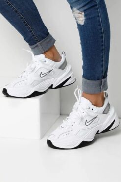 Nike M2K Tekno Leather Sneaker Gerçek Deri Beyaz Unısex Spor Ayakkabısı