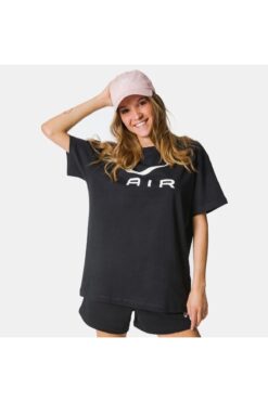 Nike Sportswear Air Graphic Boyfriend Short-Sleeve Kadın Tişört KZY SPORT