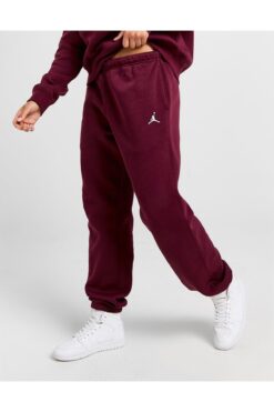 Nike Jordan Brooklyn Fleece Kadın Bordo Eşofman Altı NDD SPORT