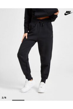 Nike Sportswear Tech Fleece Siyah Kadın Eşofman Altı