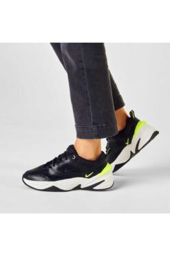 Nike M2k Tekno Leather Sneaker Siyah Kadın Spor Ayakkabı