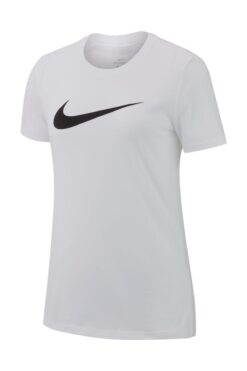 Nike Kadın Spor T-Shirt - W NK DRY TEE DFC CREW - AQ3212-100