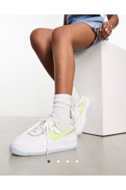 Nike Air Force 1 Shadow Kadın Beyaz Sneaker Ayakkabı